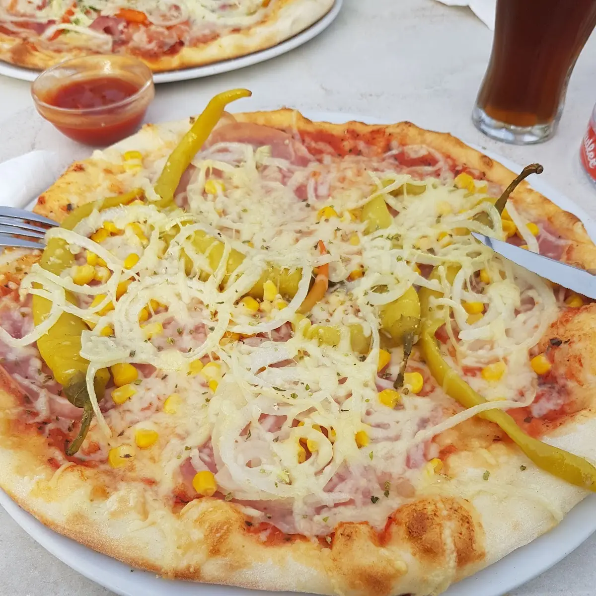 Pizza Quattro Mit Artischocken