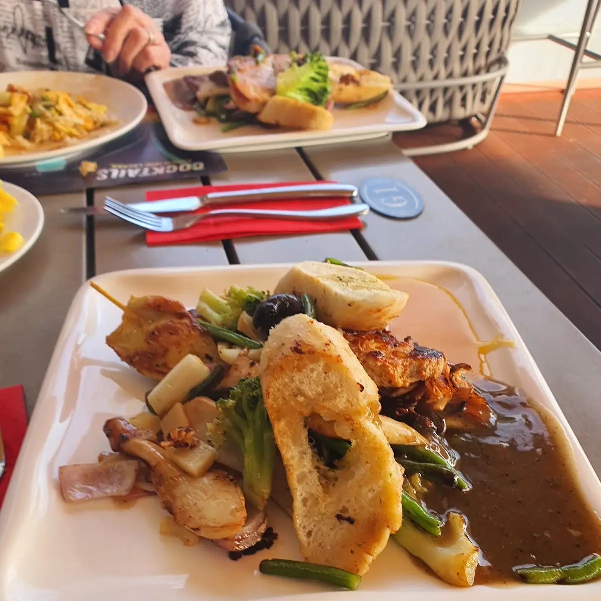 Wok Frisch Angebraten
