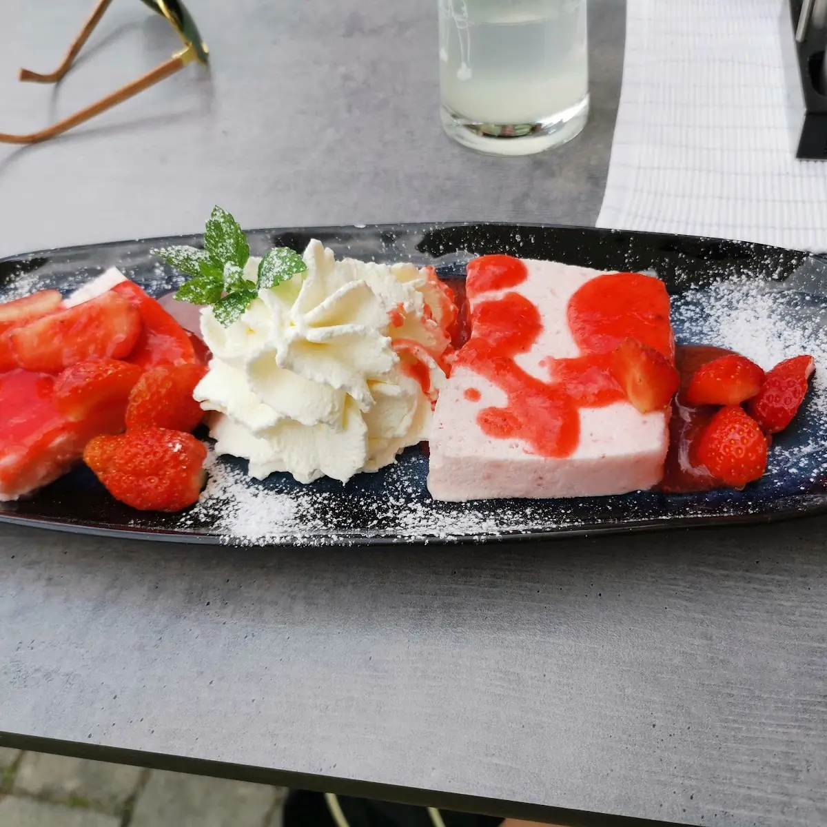 Erdbeerparfait