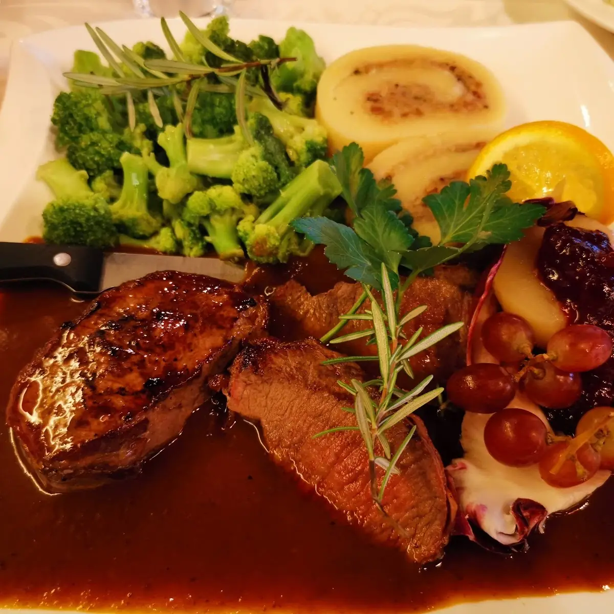 Hirschrückenfilet