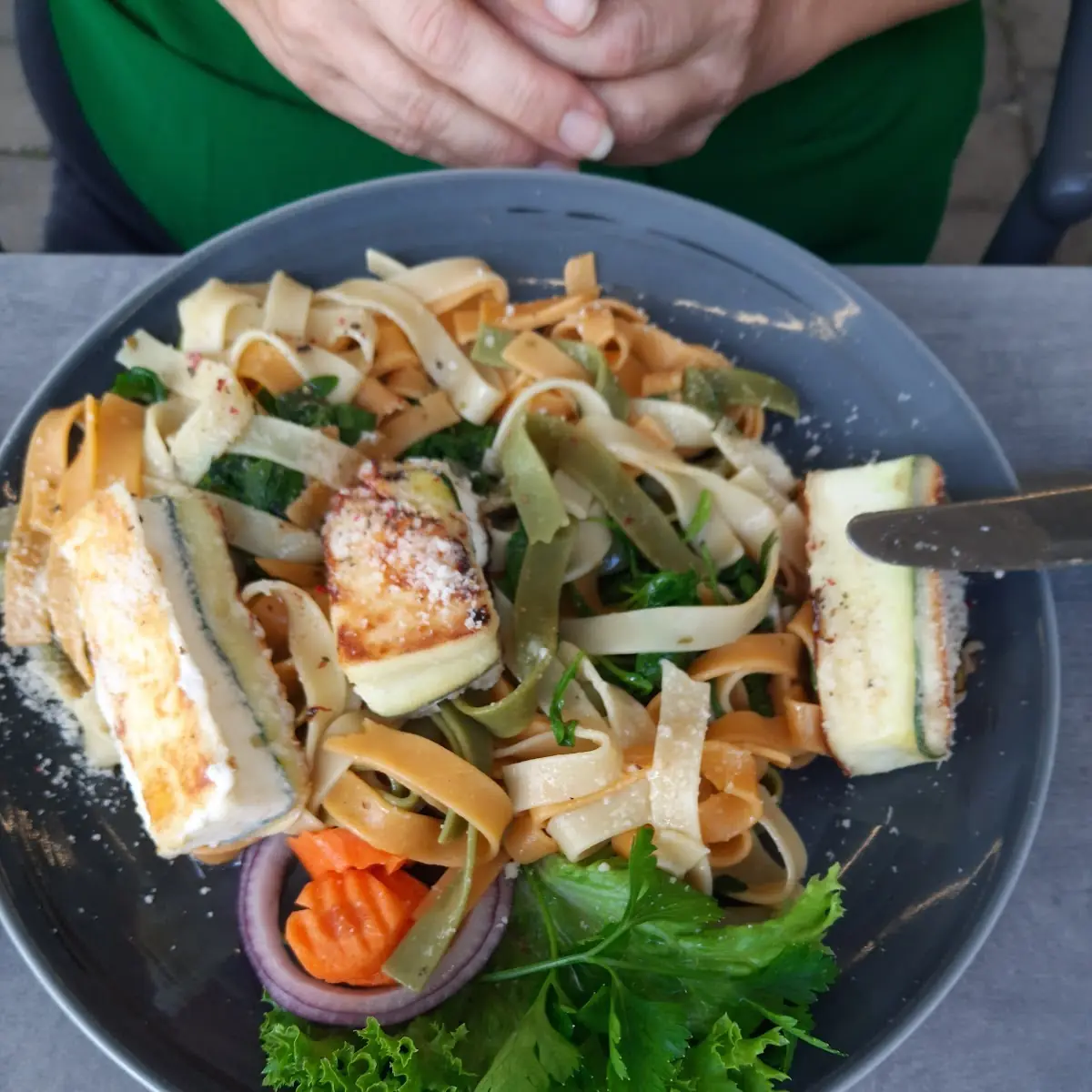Schafskäse Mit Tagliatelle