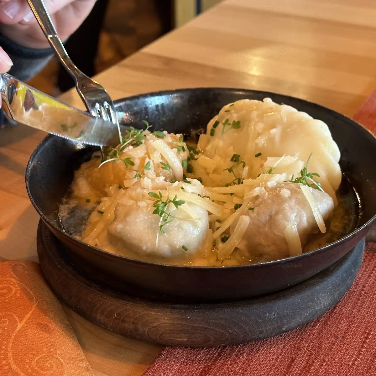 Gnocchi Di Patate Ripieni Di Ricotta