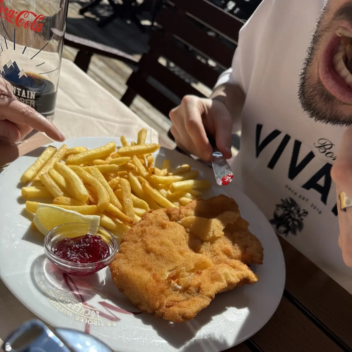Wiener Schnitzel Mit Pommes Frites