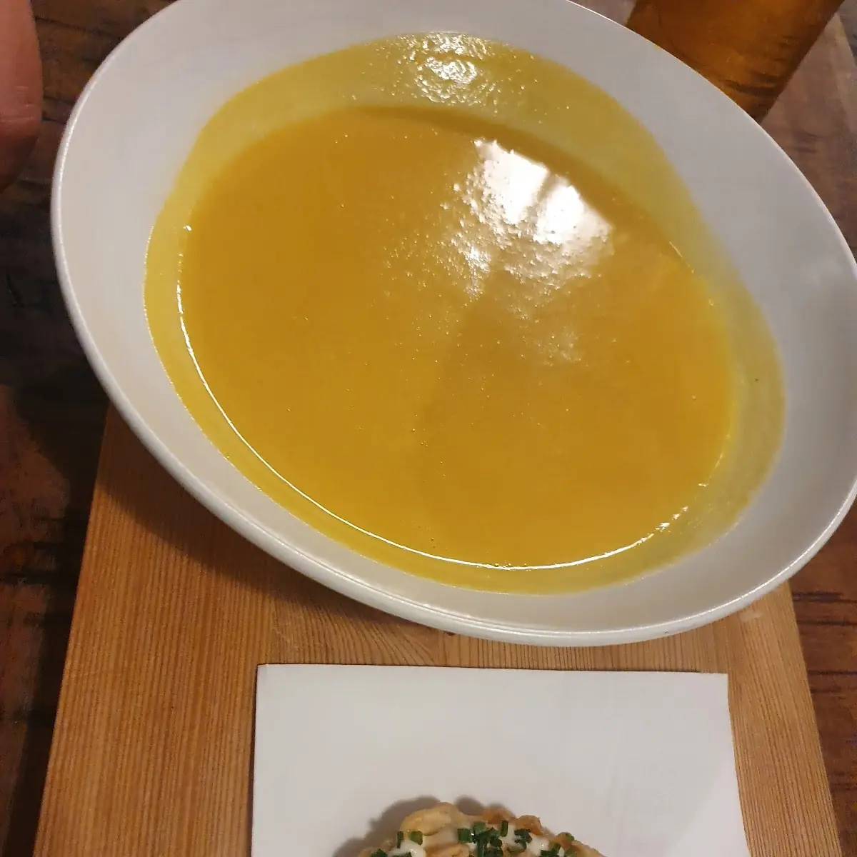 Kürbiscremesuppe