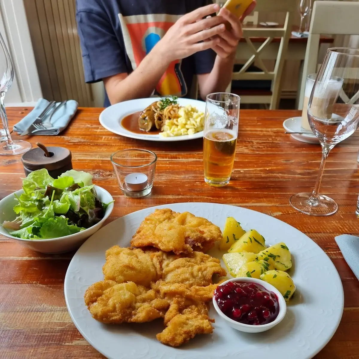 Wiener Schnitzel Mit Kartoffeln