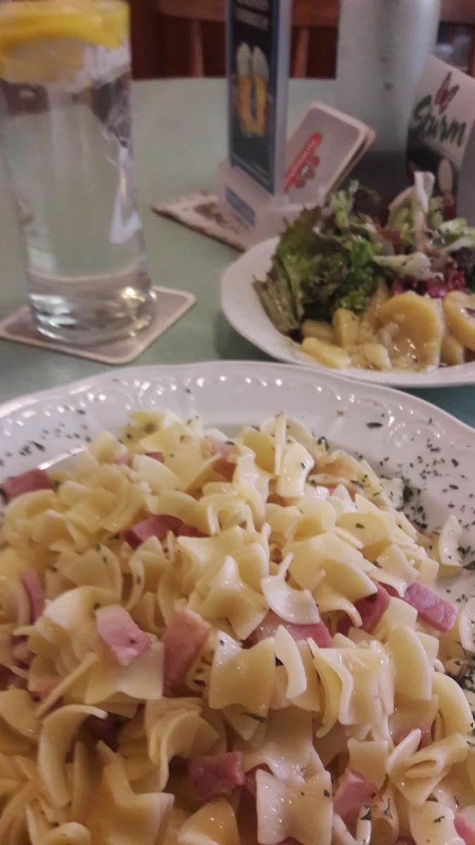 Schinkenfleckerl