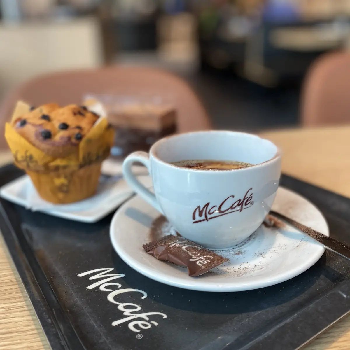 Doppelter Espresso Mit Süßspeisen