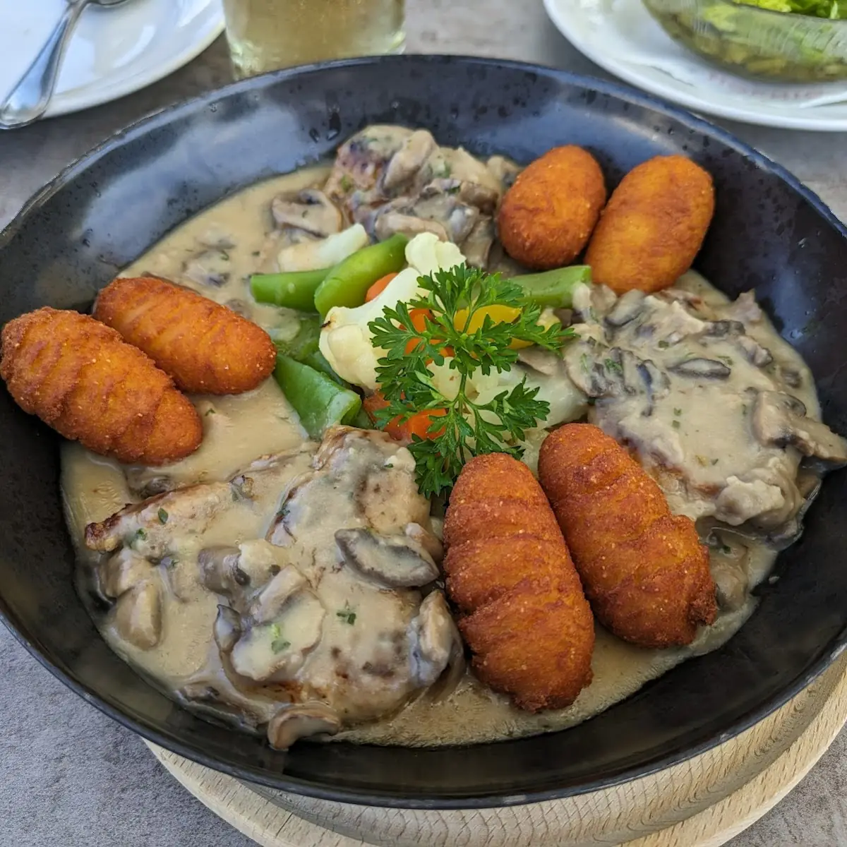 Schweinemedaillons In Champignonsauce