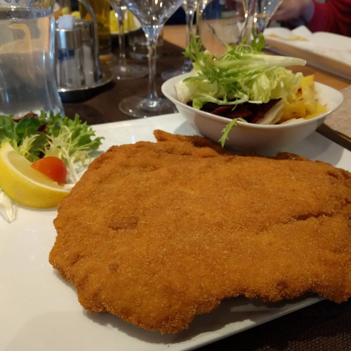 Cordon Bleu Vom Schwein Erdäpfelsalat