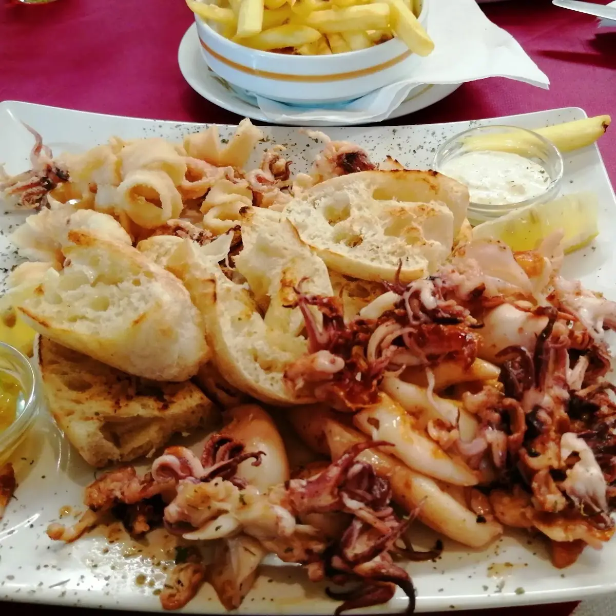 Gefüllte Calamarie