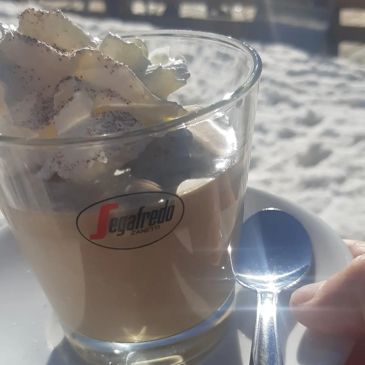 Italienischer Eiskaffee