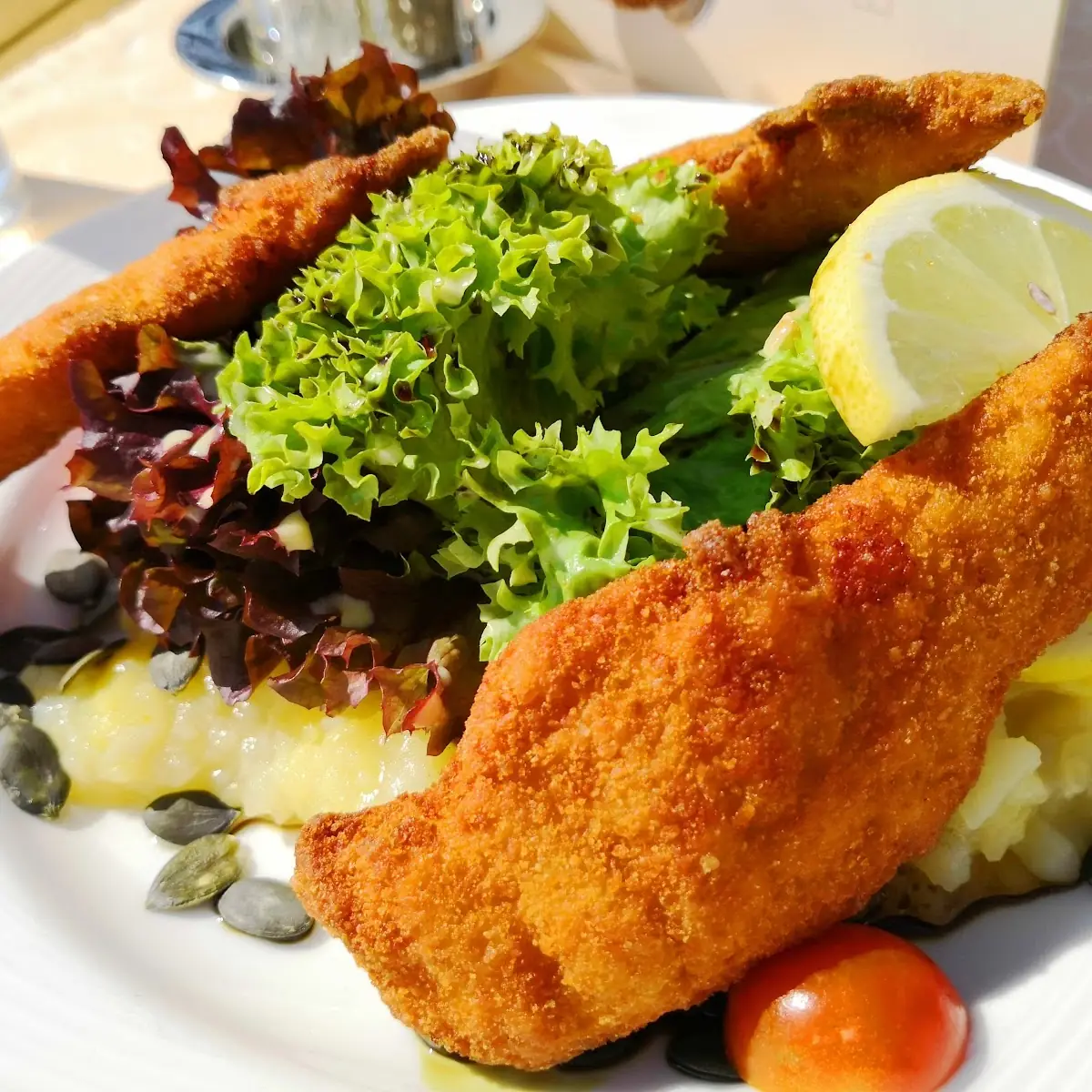 Backhendlsalat