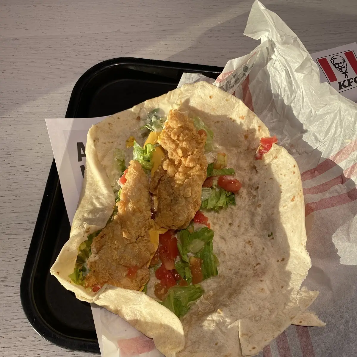 Veggie Original Twister Menu