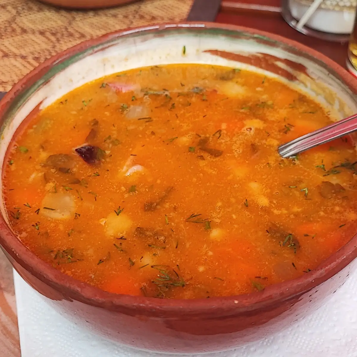 Ciorba De Fasole Cu Afumatura