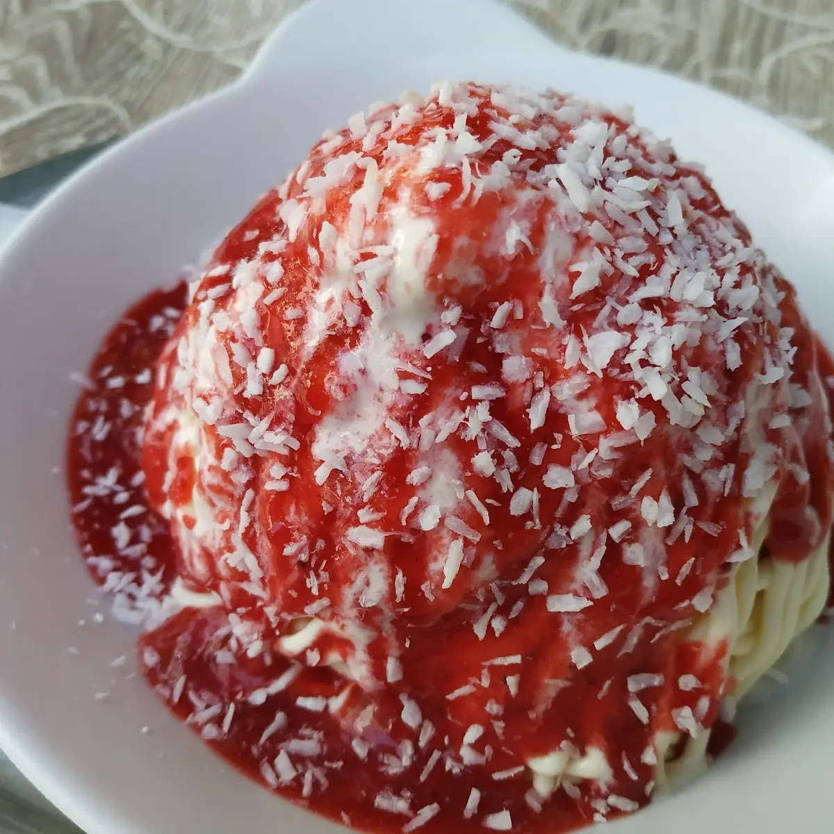Spaghetti Eis