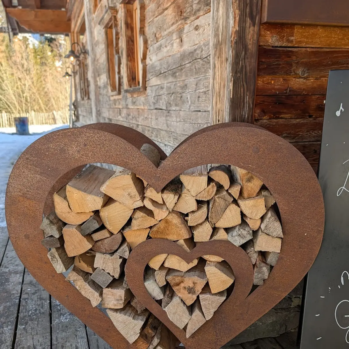 Holz Vor Der Hütten