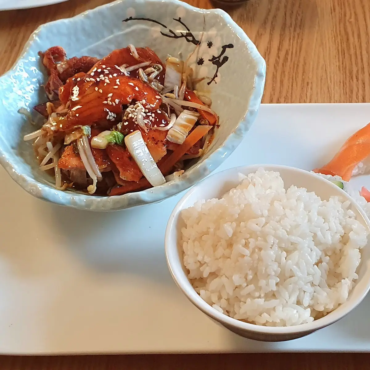 Lachs Teriyaki