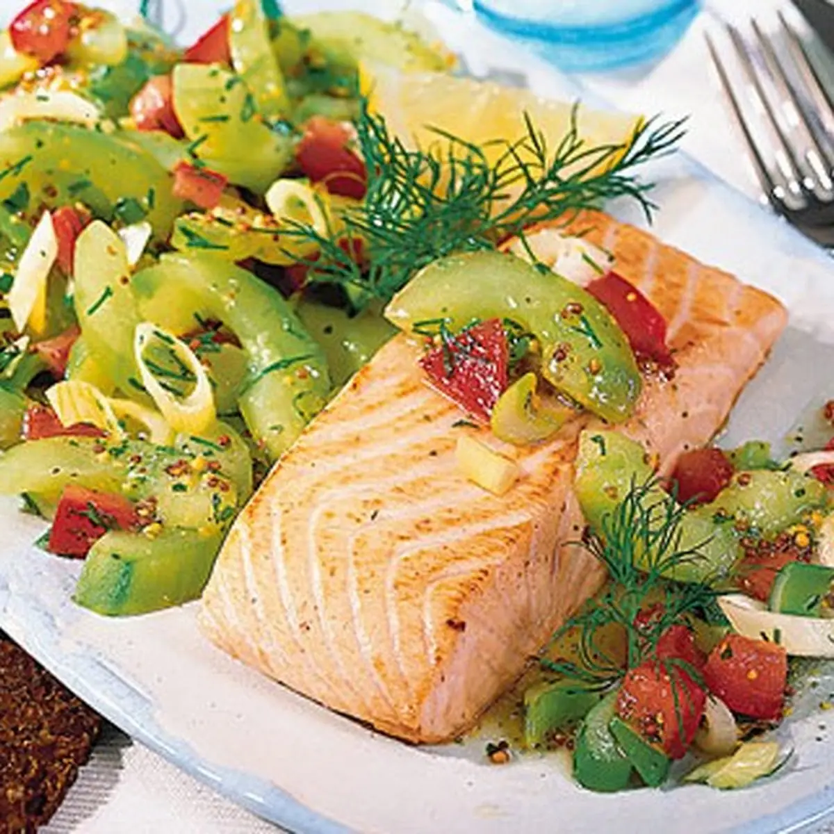 Gebratenes Zanderfilet