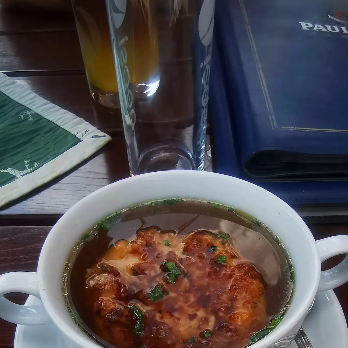 Kaspressknödelsuppe