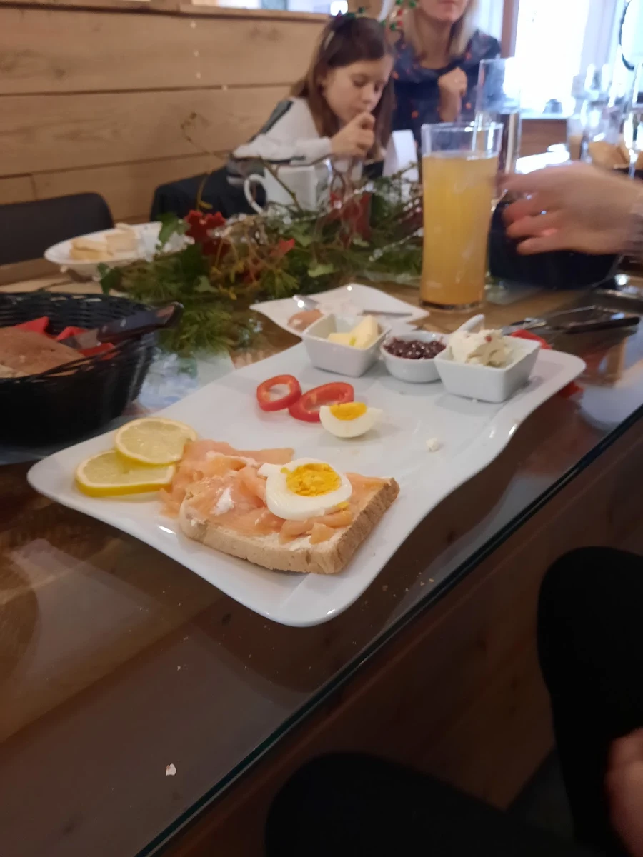 Lachsfrühstck