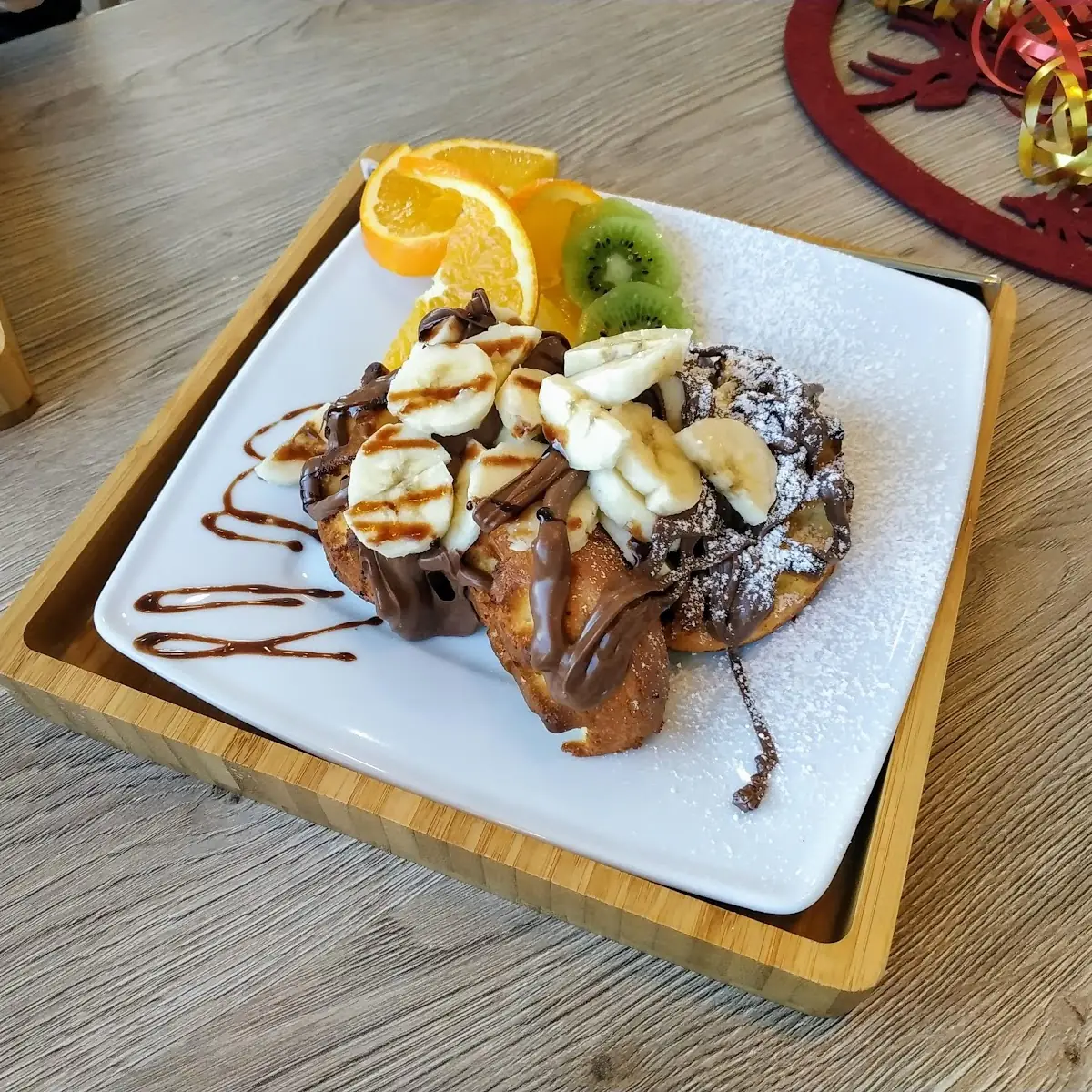 Waffeln Mit Banane & Nutella