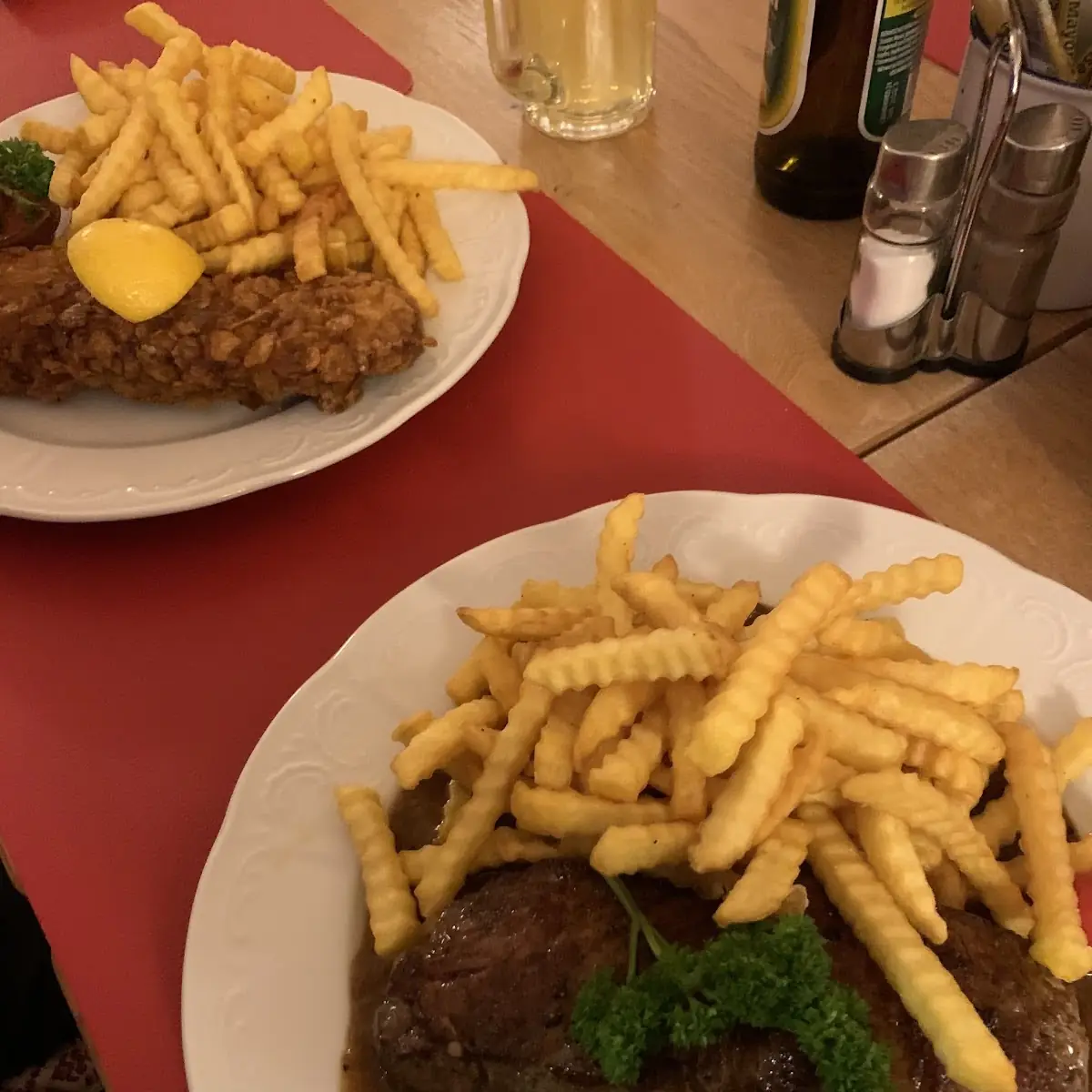 300g Rumpsteak An Pfeffersauce