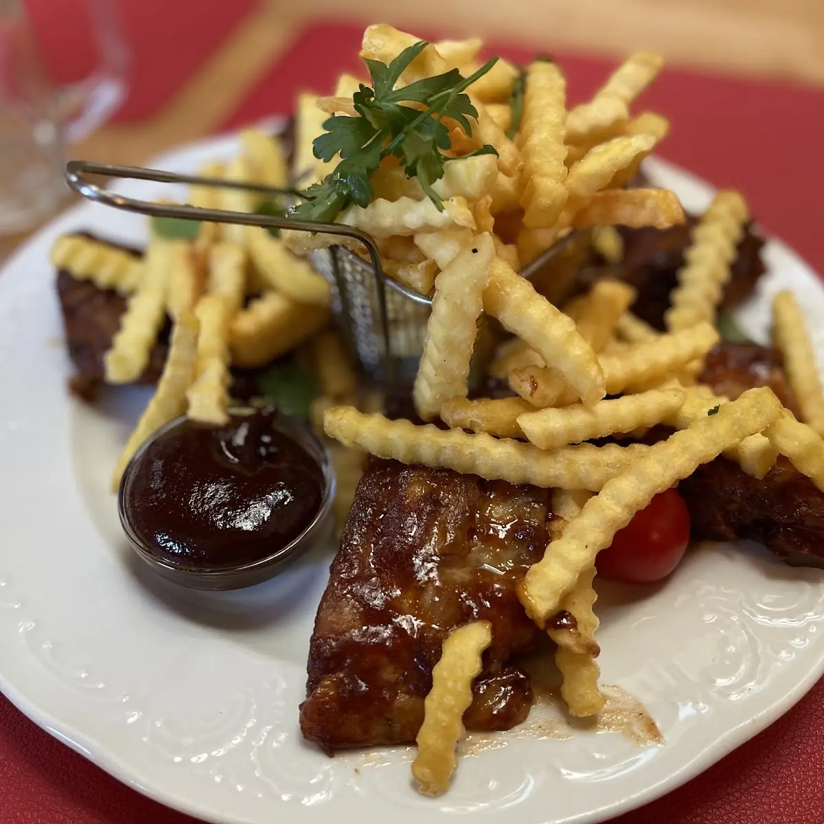Spareribs With Chips