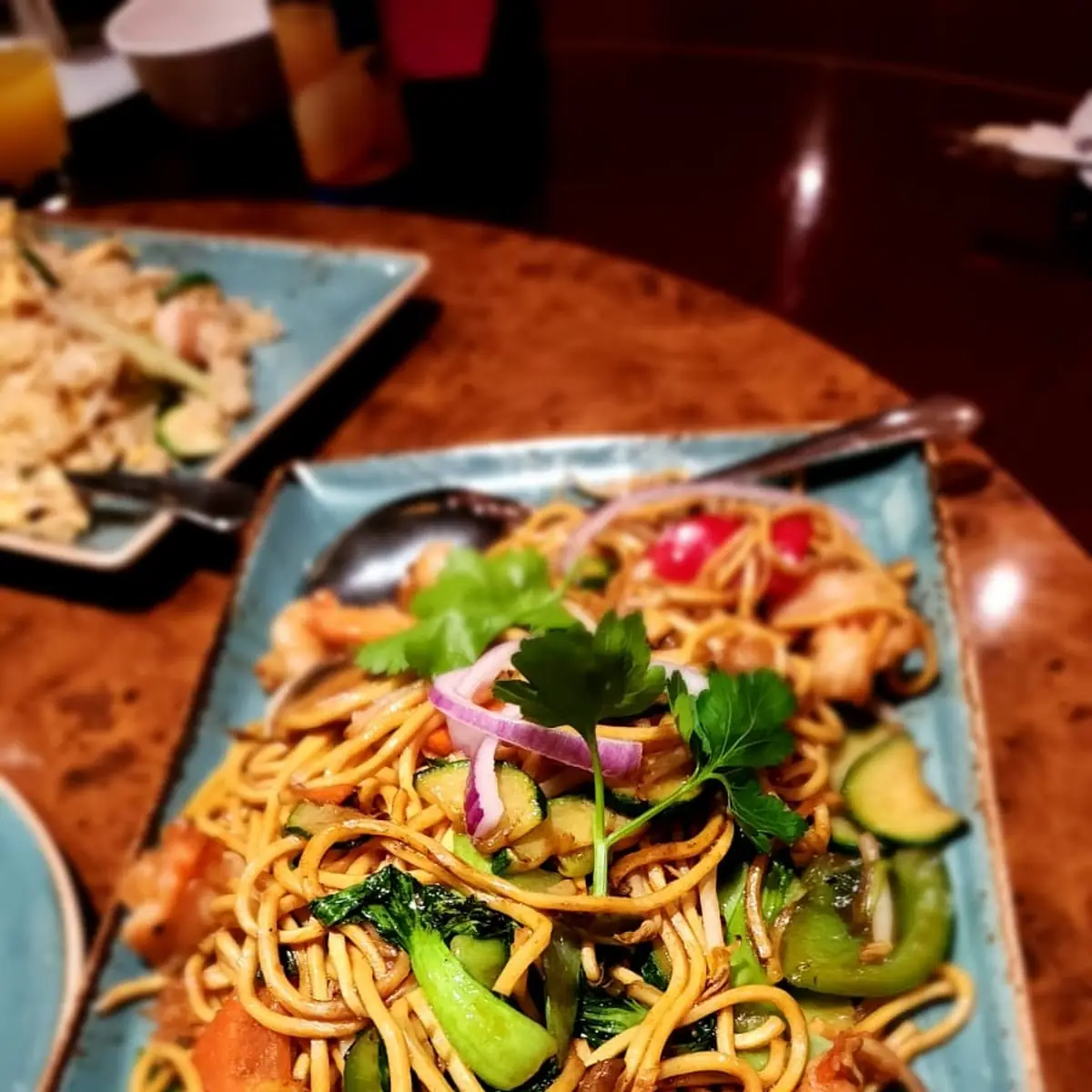 Gebratene Nudeln Mit Gemüse Vegan