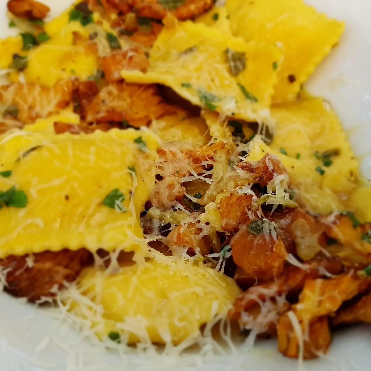 Eierschwammerl Ravioli