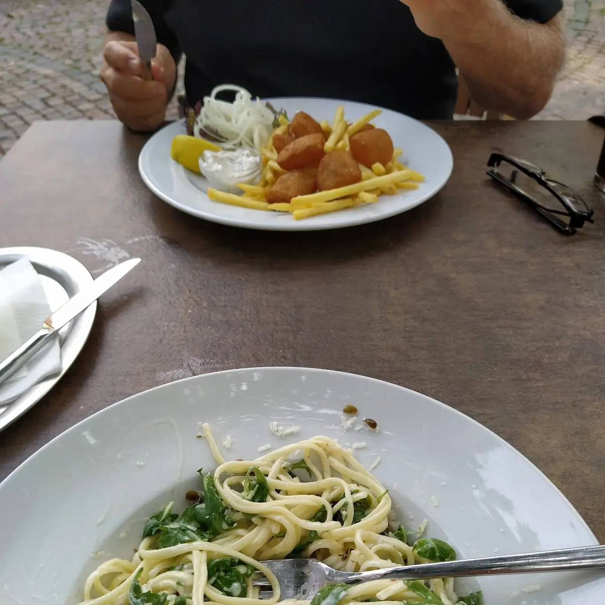 Linguine Limone Fish And Chips