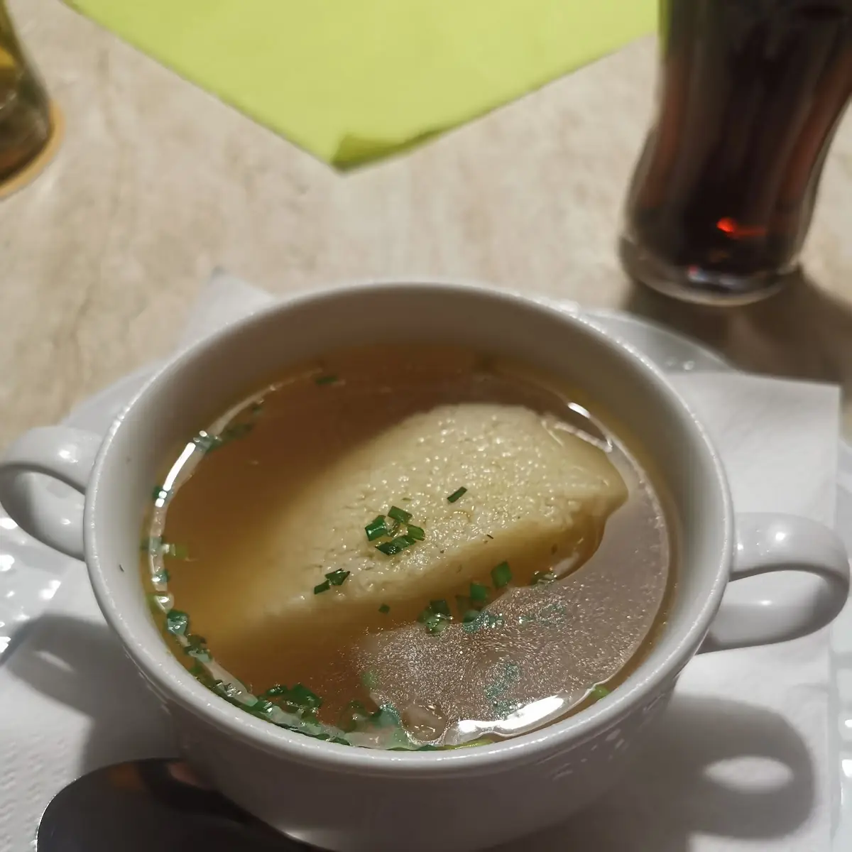 Grießnockerlsuppe
