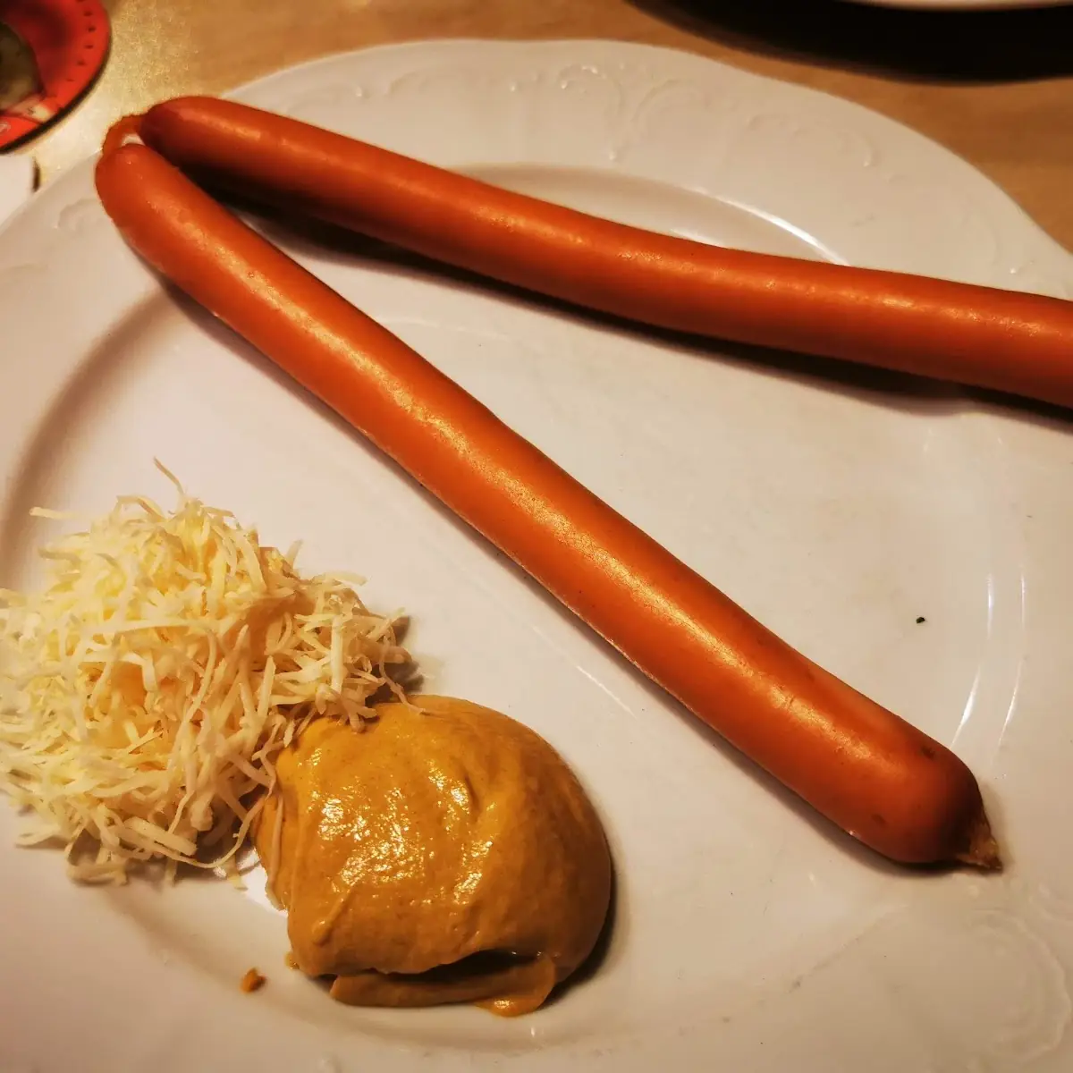 Sausages with Mustard