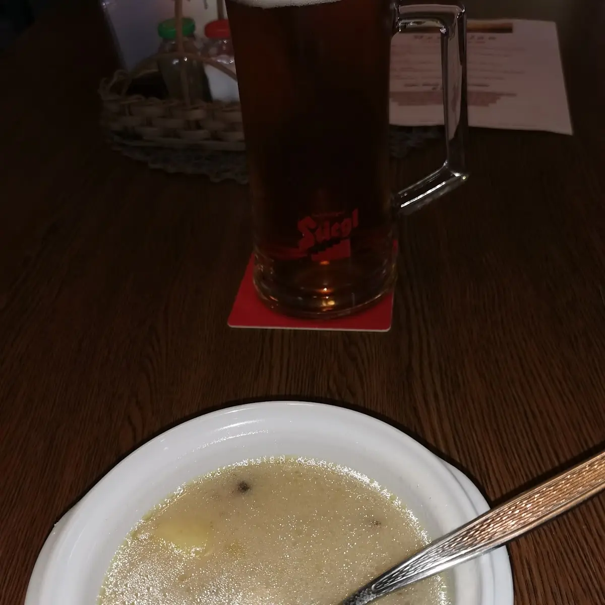 Kartoffelsuppe Mit Schwammerl