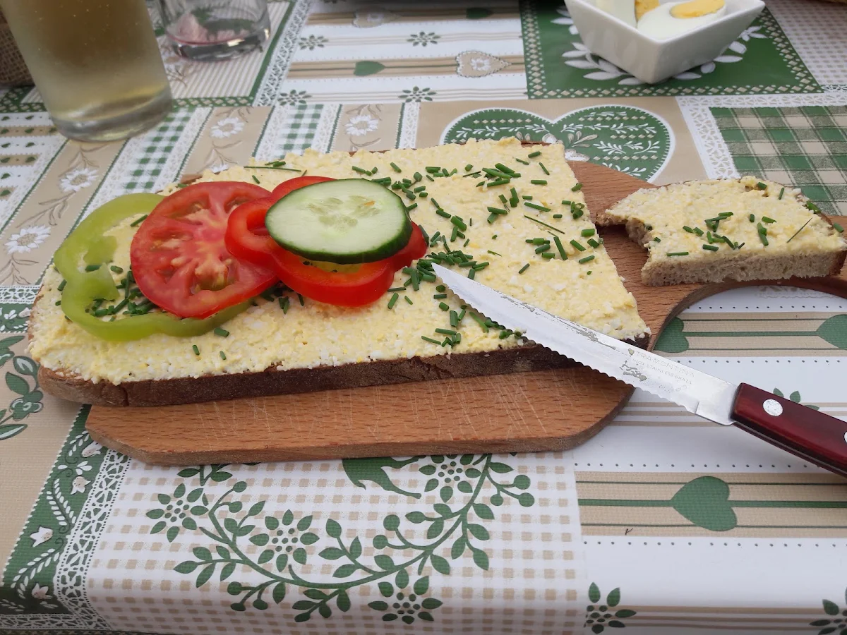 Eiaufstrichbrot