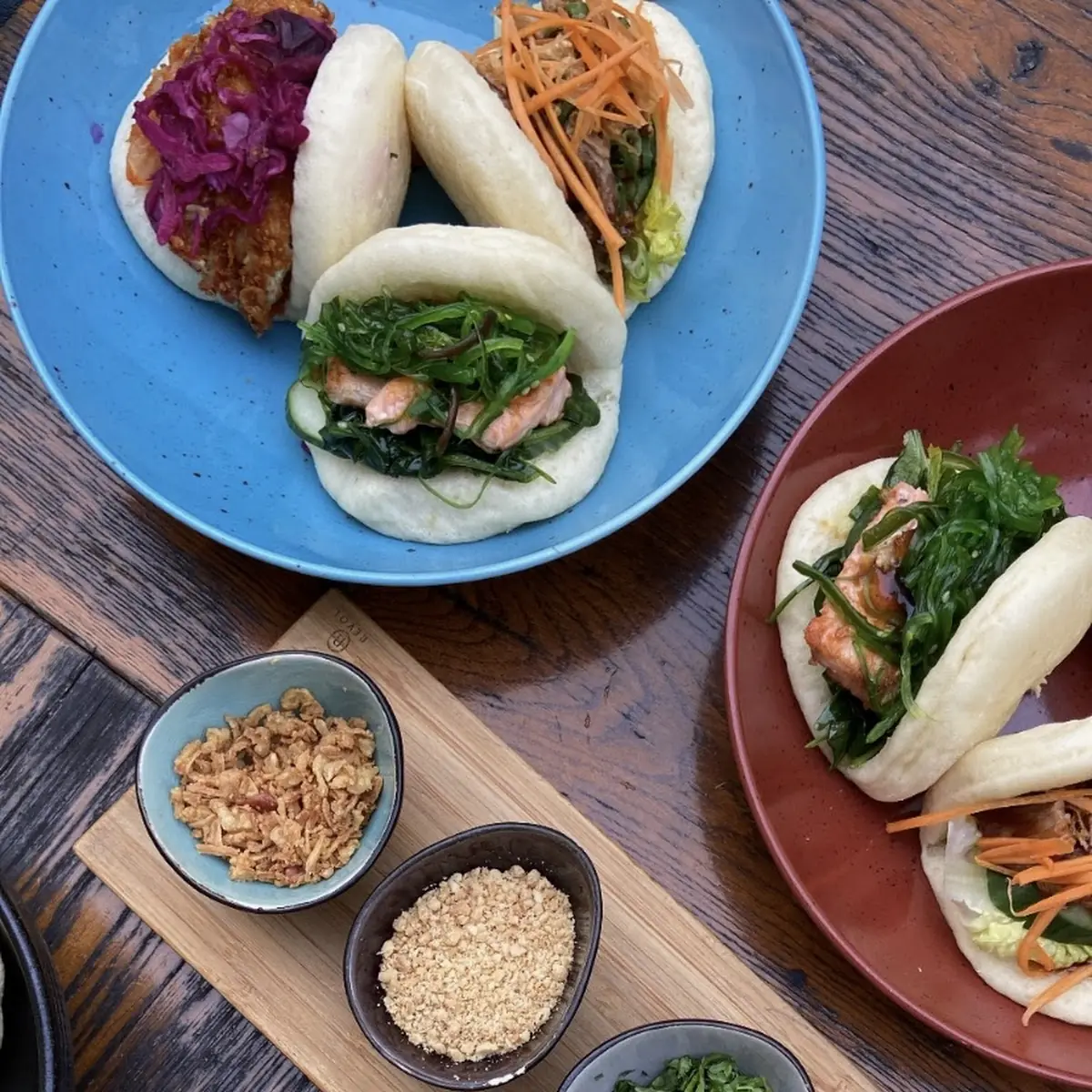 Mango Chicken Bao Bun