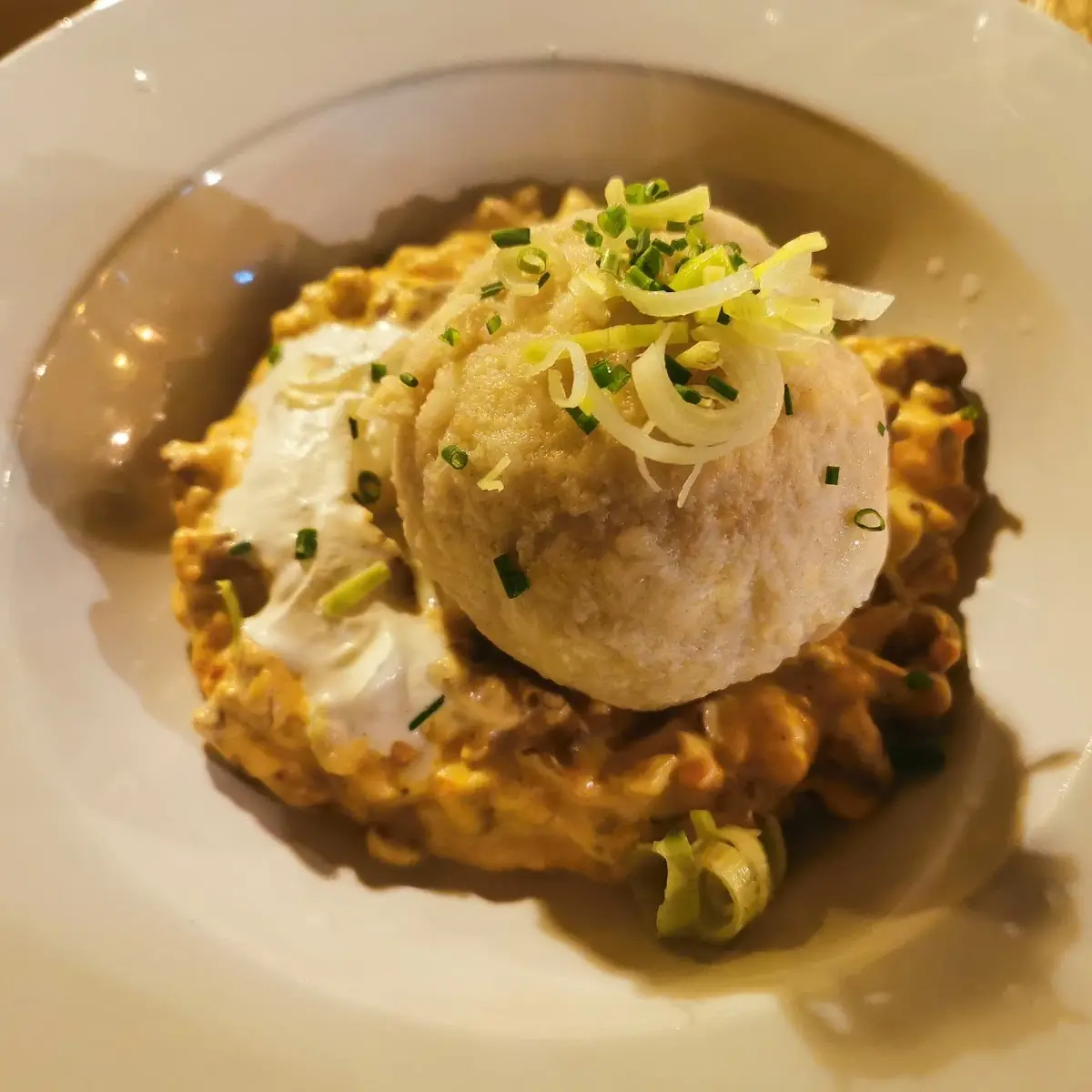 Eierschwammerl Mit Semmelknödel