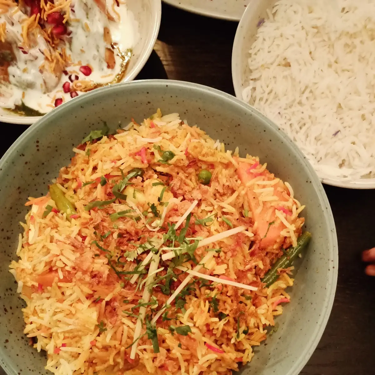 Veg Biryani Mit Paneer