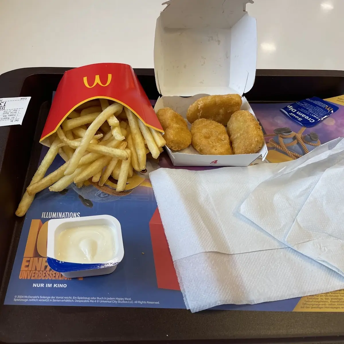 Chicken Nuggets and Fries
