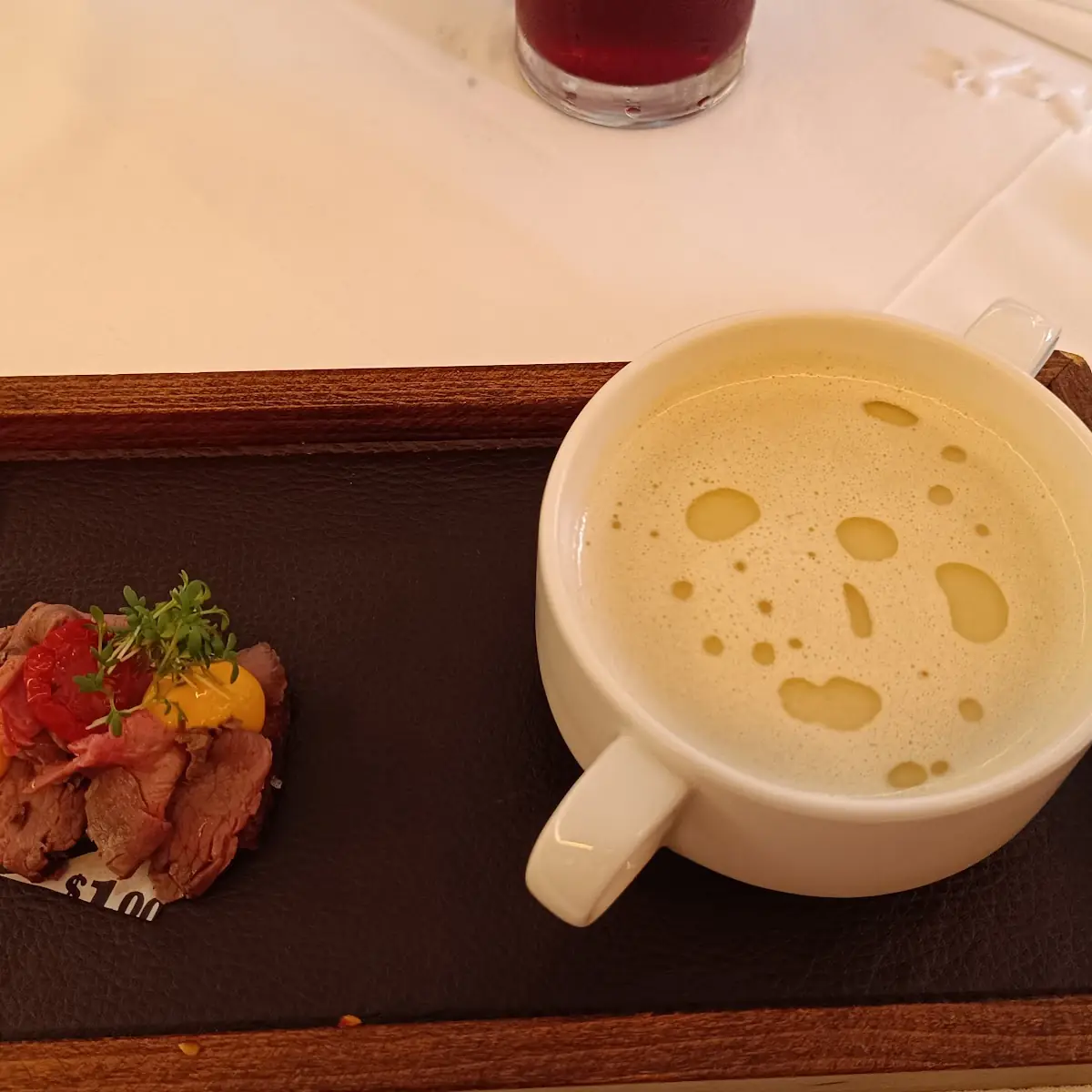 Spargelcremesuppe