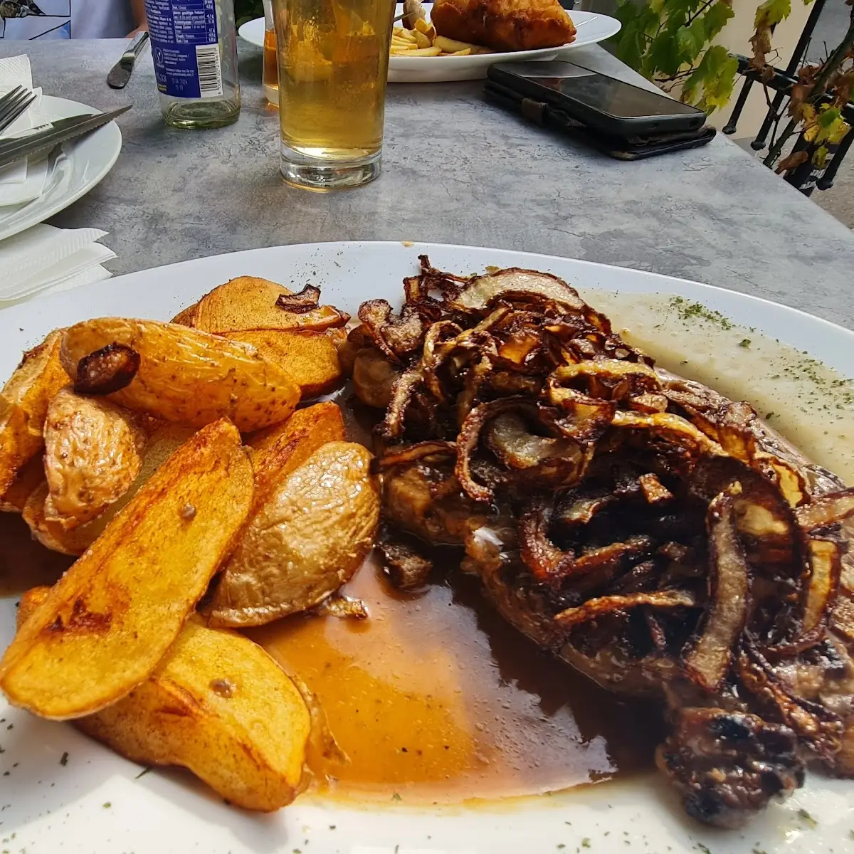 Zwiebelrostbraten