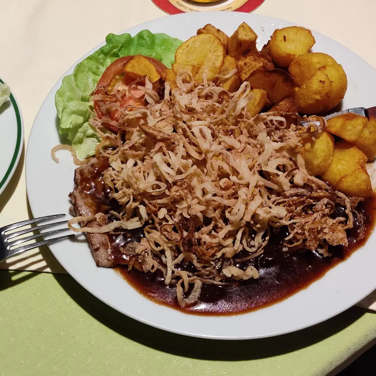 Zwiebelrostbraten