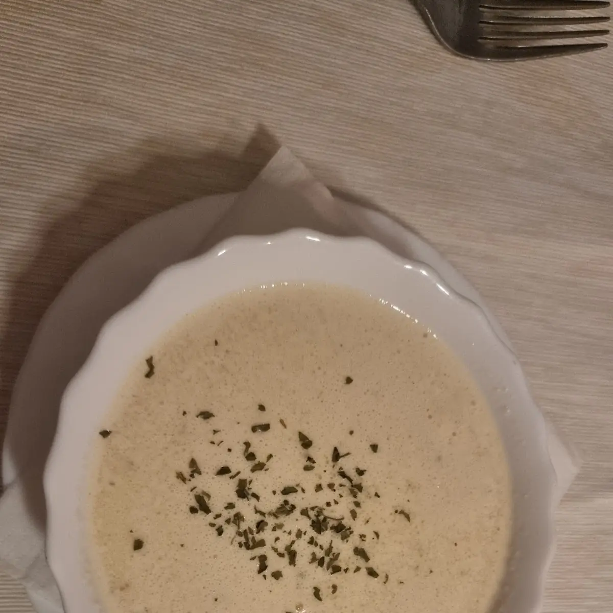 Knoblauchcremesuppe