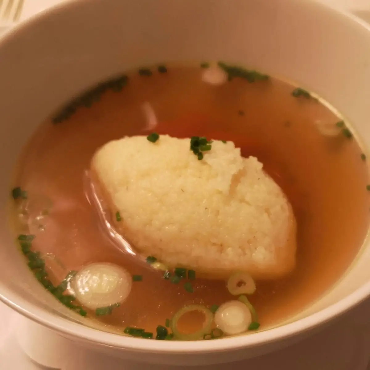 Griessnockerl Suppe