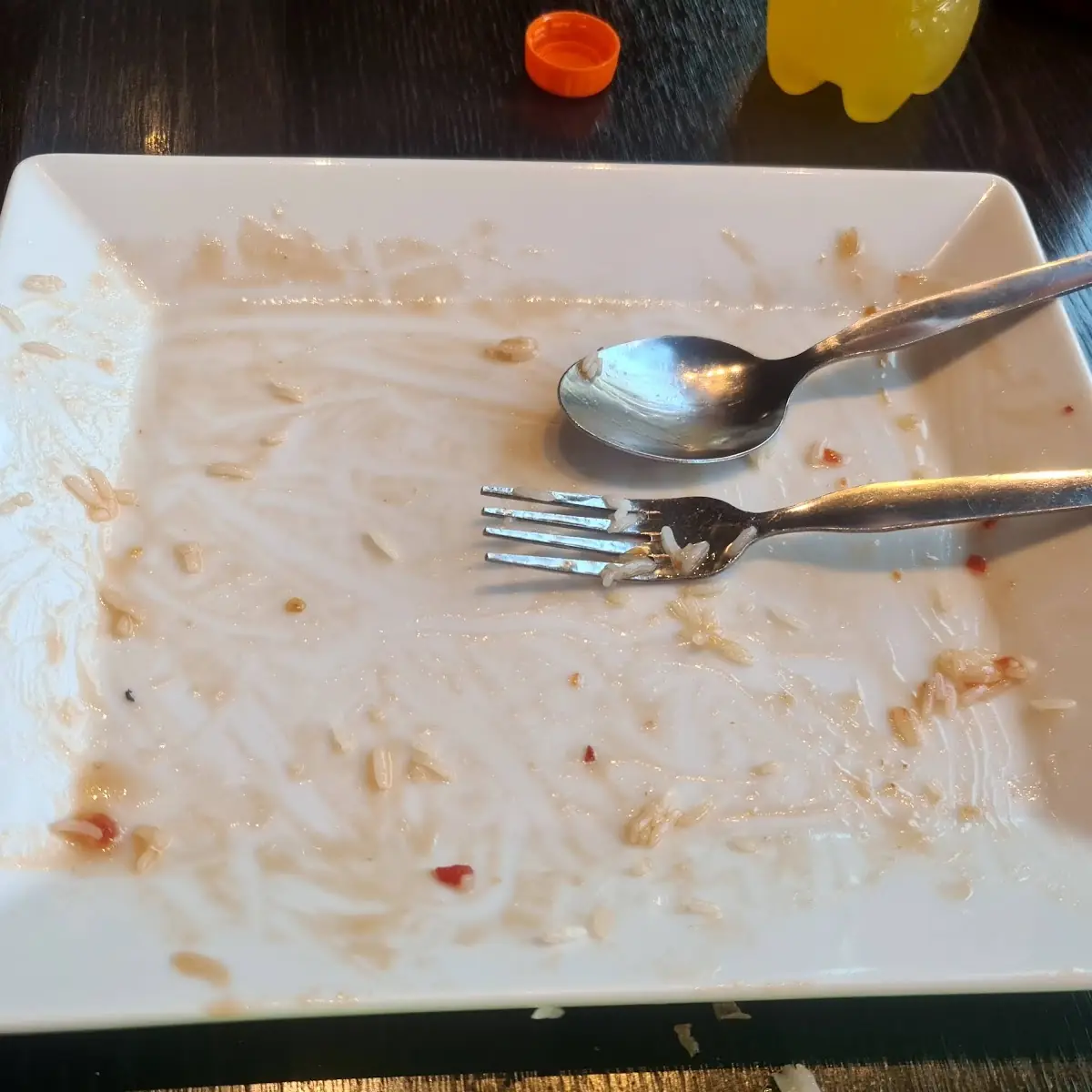 Knuspriges Huhn Mit Reis