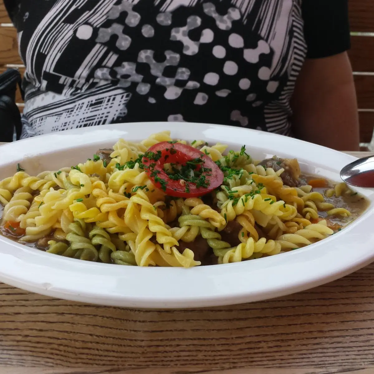 Kellerfleisch Mit Nudeln