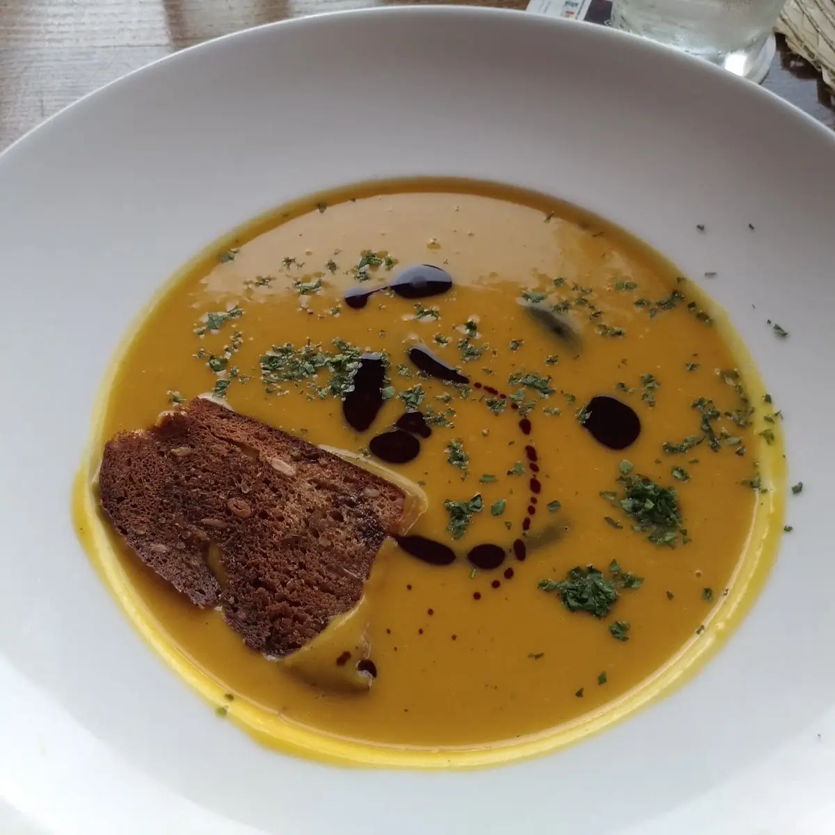 Kürbiscremesuppe