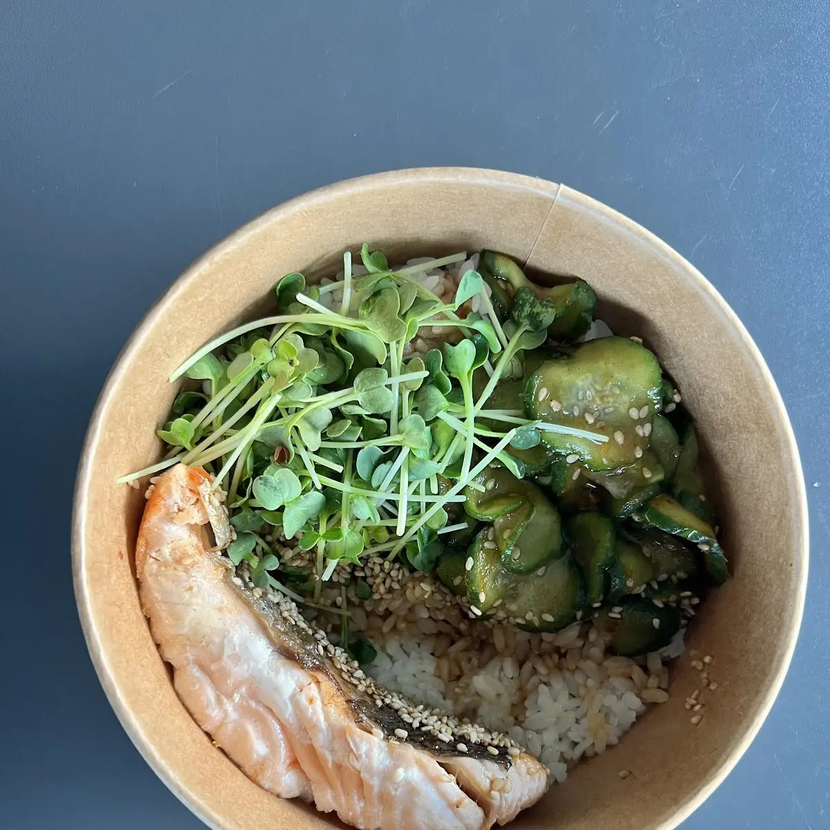 Sake Teriyaki Don