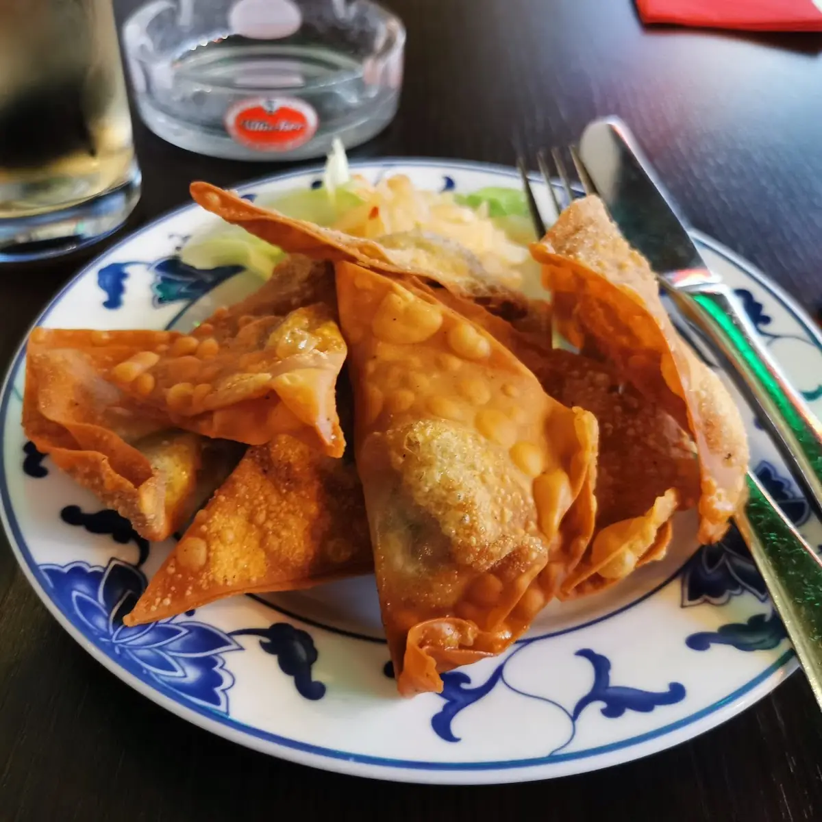 Gebackene Wan-tan