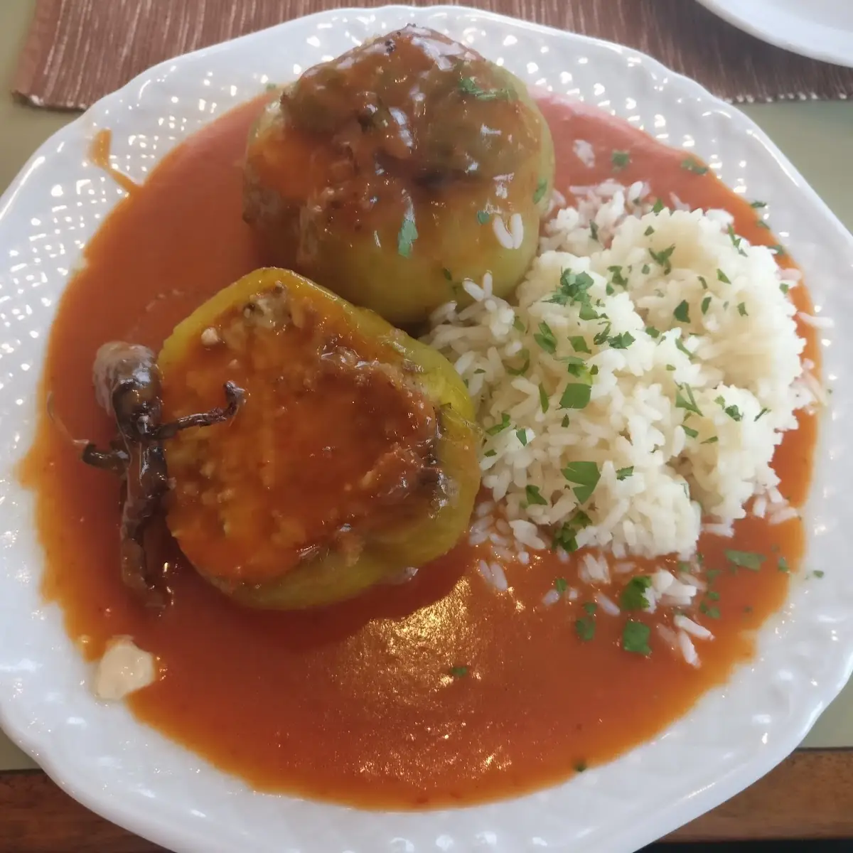Gefüllte Paprika