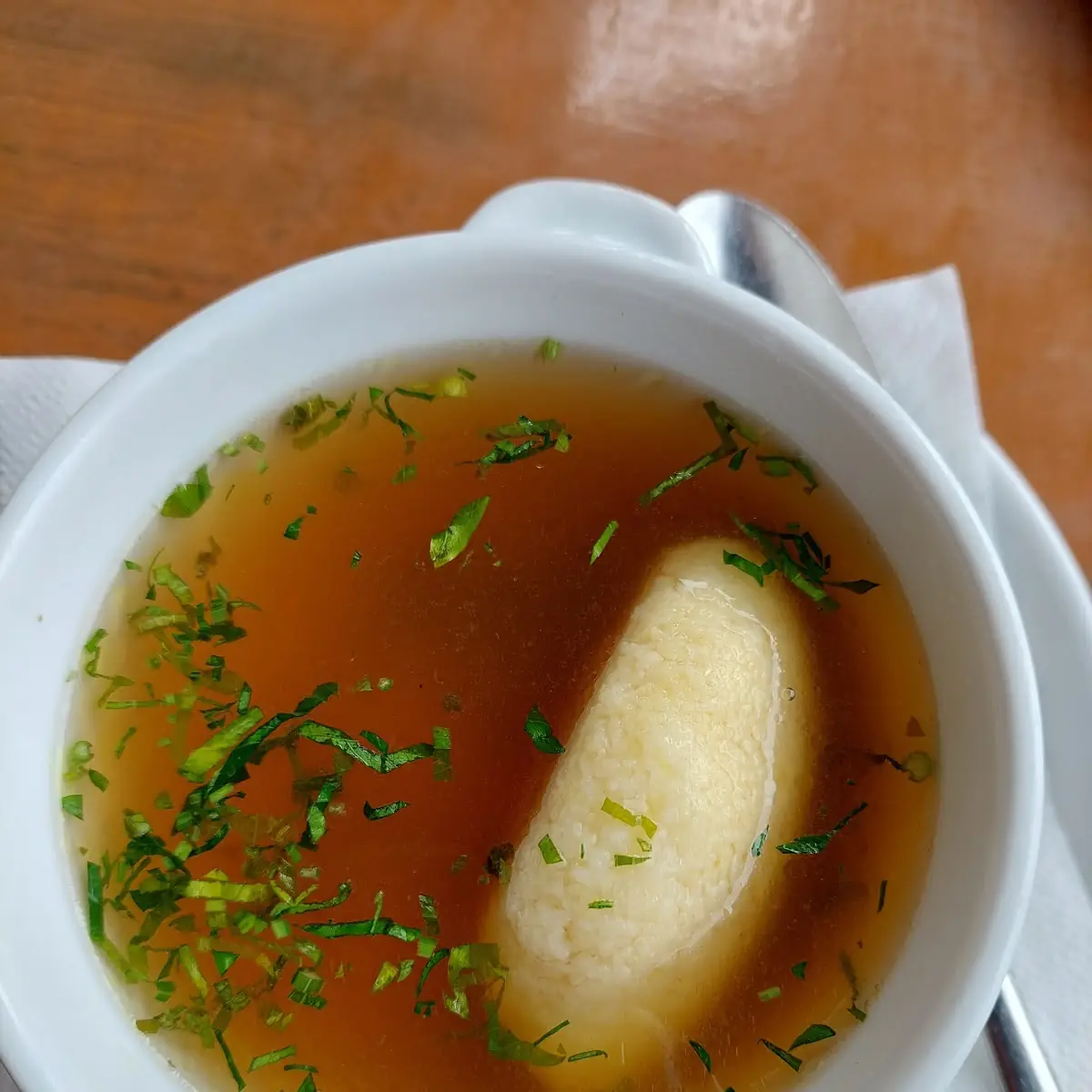 Grießnockersuppe